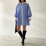 シャツワンピース レディース 長袖 | REAL STYLE | 詳細画像4
