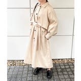 トレンチコート レディース ロング | REAL STYLE | 詳細画像13