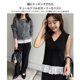ニット ベスト レディース | REAL STYLE | 詳細画像3