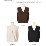 ニット ベスト レディース | REAL STYLE | 詳細画像2 