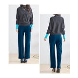 ストレートパンツ レディース ストレッチ | REAL STYLE | 詳細画像11 