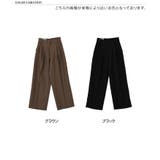 ワイドパンツ レディース スラックス | REAL STYLE | 詳細画像2 