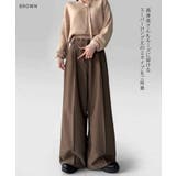 ワイドパンツ レディース スラックス | REAL STYLE | 詳細画像3 