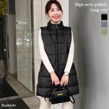 キルティングベスト レディース 秋冬 | REAL STYLE | 詳細画像1 
