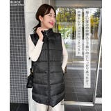 キルティングベスト レディース 秋冬 | REAL STYLE | 詳細画像3 