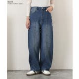 デニムパンツ レディース ワイド | REAL STYLE | 詳細画像4 