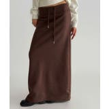 スウェットスカート レディース ロング | REAL STYLE | 詳細画像7 