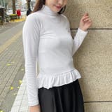 カットソー レディース 裾フリル | REAL STYLE | 詳細画像5