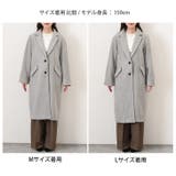 チェスターコート レディース 冬 | REAL STYLE | 詳細画像16 