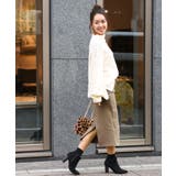 ミモレ丈裏起毛タイトスカート 冬 レディース | REAL STYLE | 詳細画像10
