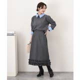 スカート ウールライク 裾フリル | REAL STYLE | 詳細画像5 