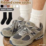 靴下 クルーソックス メンズ | REAL STYLE | 詳細画像1