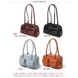 ミニボストンバッグ 横長バッグ ハンドバッグ | REAL STYLE | 詳細画像2