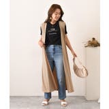 ジレ レディース ロング | REAL STYLE | 詳細画像9