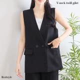 ジレ レディース ベスト | REAL STYLE | 詳細画像1