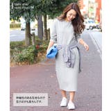 ロング丈スウェットワンピース トップス ロングワンピース | REAL STYLE | 詳細画像19
