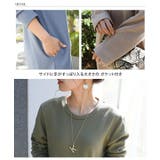ロング丈スウェットワンピース トップス ロングワンピース | REAL STYLE | 詳細画像20
