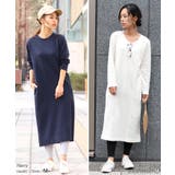 ロング丈スウェットワンピース トップス ロングワンピース | REAL STYLE | 詳細画像21