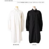 シャツワンピース レディース 長袖 | REAL STYLE | 詳細画像2