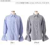 ストライプシャツ レディース 長袖 | REAL STYLE | 詳細画像2 
