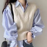 ストライプシャツ レディース 長袖 | REAL STYLE | 詳細画像5 