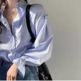 ストライプシャツ レディース 長袖 | REAL STYLE | 詳細画像6 