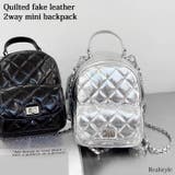 ミニリュック ショルダーバッグ レディース | REAL STYLE | 詳細画像1 