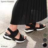 ダブルベルト厚底スポーツサンダル 夏 レディース | REAL STYLE | 詳細画像1
