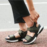 ダブルベルト厚底スポーツサンダル 夏 レディース | REAL STYLE | 詳細画像16