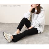 フレアパンツ レディース 黒 | REAL STYLE | 詳細画像11