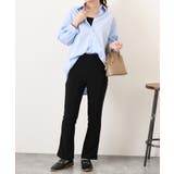フレアパンツ レディース 黒 | REAL STYLE | 詳細画像10