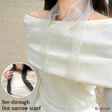 スカーフ ナロースカーフ レディース | REAL STYLE | 詳細画像1