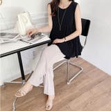 ノースリーブ タンクトップ カットソー | REAL STYLE | 詳細画像5