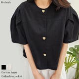 ノーカラージャケット レディース 夏 | REAL STYLE | 詳細画像1 