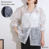 シアーシャツ レディース 長袖 | REAL STYLE | 詳細画像1