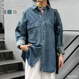 デニムジャケット レディース 長め | REAL STYLE | 詳細画像1