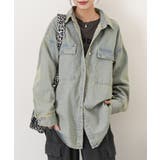 デニムジャケット レディース 長め | REAL STYLE | 詳細画像13