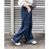 デニムパンツ レディース ウエストゴム | REAL STYLE | 詳細画像4 