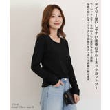 カットソー レディース 長袖 | REAL STYLE | 詳細画像3 