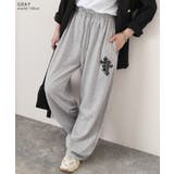 スウェットパンツ レディース ワイドパンツ | REAL STYLE | 詳細画像3 