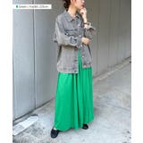 カラーマキシ丈フレアロングスカート レディース ボトムス | REAL STYLE | 詳細画像15