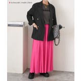 カラーマキシ丈フレアロングスカート レディース ボトムス | REAL STYLE | 詳細画像18