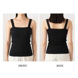 ブラ紐を隠せるインナー タンクトップ キャミソール | REAL STYLE | 詳細画像17 