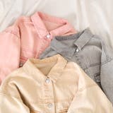 デニムジャケット レディース 春 | REAL STYLE | 詳細画像4 