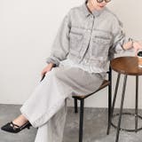 デニムパンツ レディース ワイド | REAL STYLE | 詳細画像13 