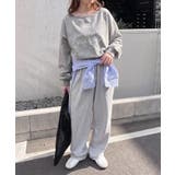 ライトスウェット レディース 長袖 | REAL STYLE | 詳細画像13