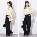 ワイドパンツ レディース ウエストゴム | REAL STYLE | 詳細画像12 