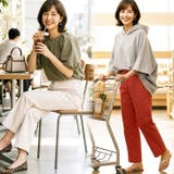ストレートパンツ レディース 夏 | REAL STYLE | 詳細画像8