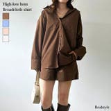 シャツ ブラウス ロングシャツ | REAL STYLE | 詳細画像1 