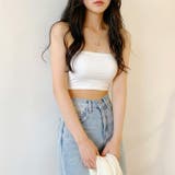 チューブトップ カップなし 黒 | REAL STYLE | 詳細画像5